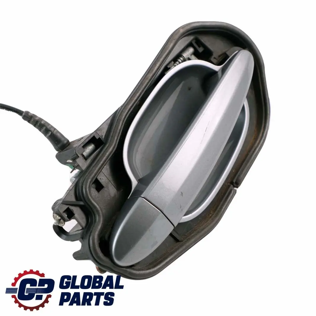 BMW 5 Series E60 E61 2 Complete Rear Right Grab Handle O/S Spacegrau Space Grey - SKU 7034571-SCG2 - Part number 7034571