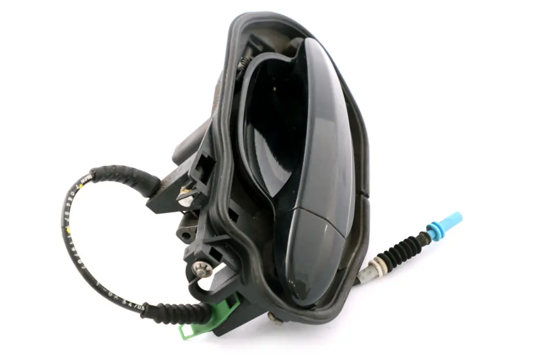 BMW E60 E61 Complete Rear Right Grab Handle O/S Schwarz 2 Black 668 - SKU 7034571-SCH1 - Part number 7034571