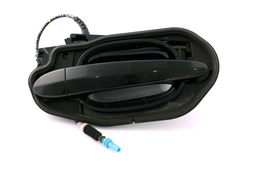 BMW E60 E61 Asidero trasero derecho completo Schwarz 2 Negro 668 - SKU 7034571-SCH1 - Número de pieza 7034571