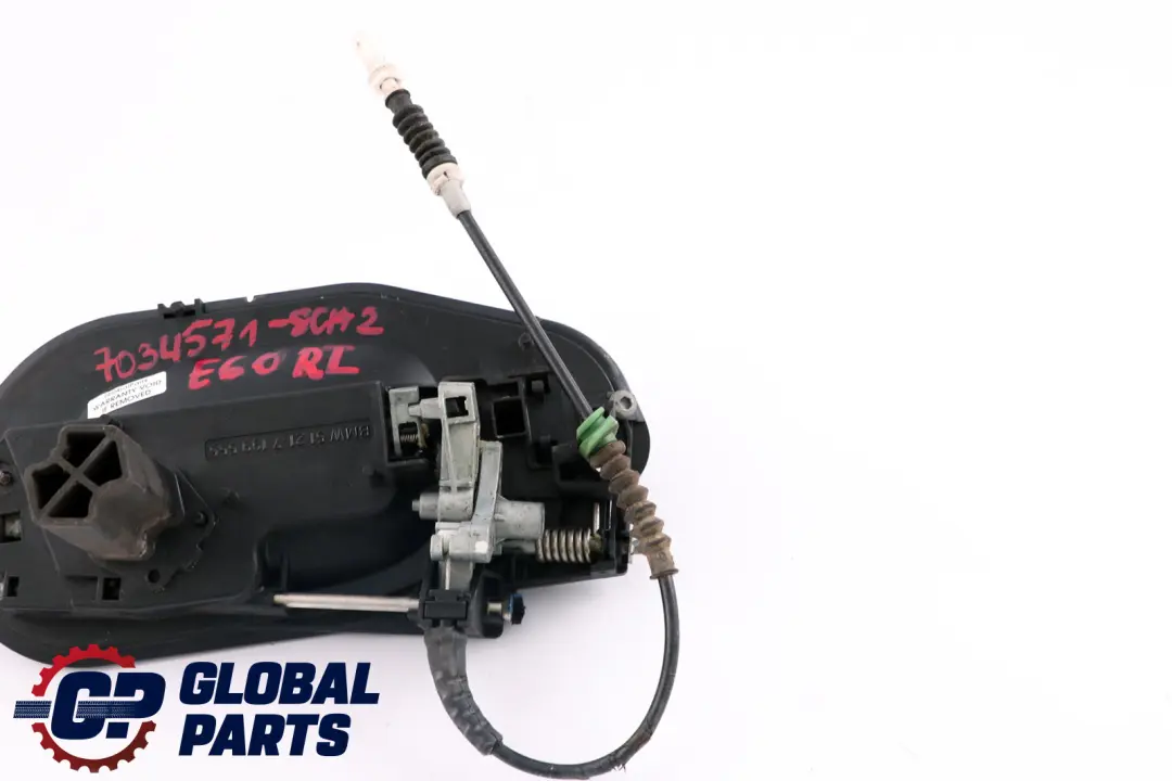 Complete Rear Right Grab Handle O/S Schwarz 2 Black 668 to BMW 5 Series 2 E60 E61 with Part number 7034571 BMW 5 Series 2 E60 E61 Complete Rear Right Grab Handle O/S Schwarz 2 Black 668 - SKU 7034571-SCH2 - Part number 7034571