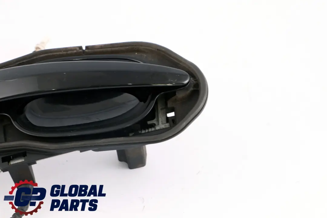 BMW 5 Series 2 E60 E61 Complete Rear Right Grab Handle O/S Schwarz 2 Black 668 - SKU 7034571-SCH2 - Part number 7034571