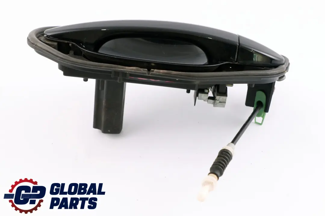 BMW 5 Series 2 E60 E61 Complete Rear Right Grab Handle O/S Schwarz 2 Black 668 - SKU 7034571-SCH2 - Part number 7034571