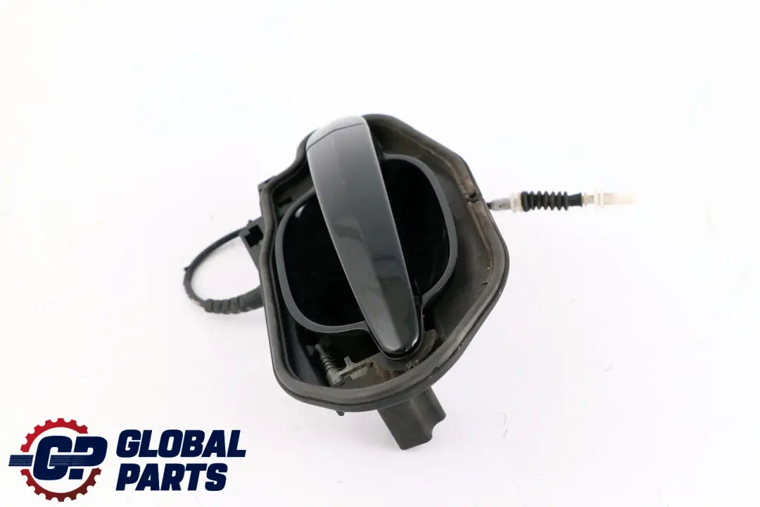 BMW 5 Series 2 E60 E61 Complete Rear Right Grab Handle O/S Schwarz 2 Black 668 - SKU 7034571-SCH2 - Part number 7034571