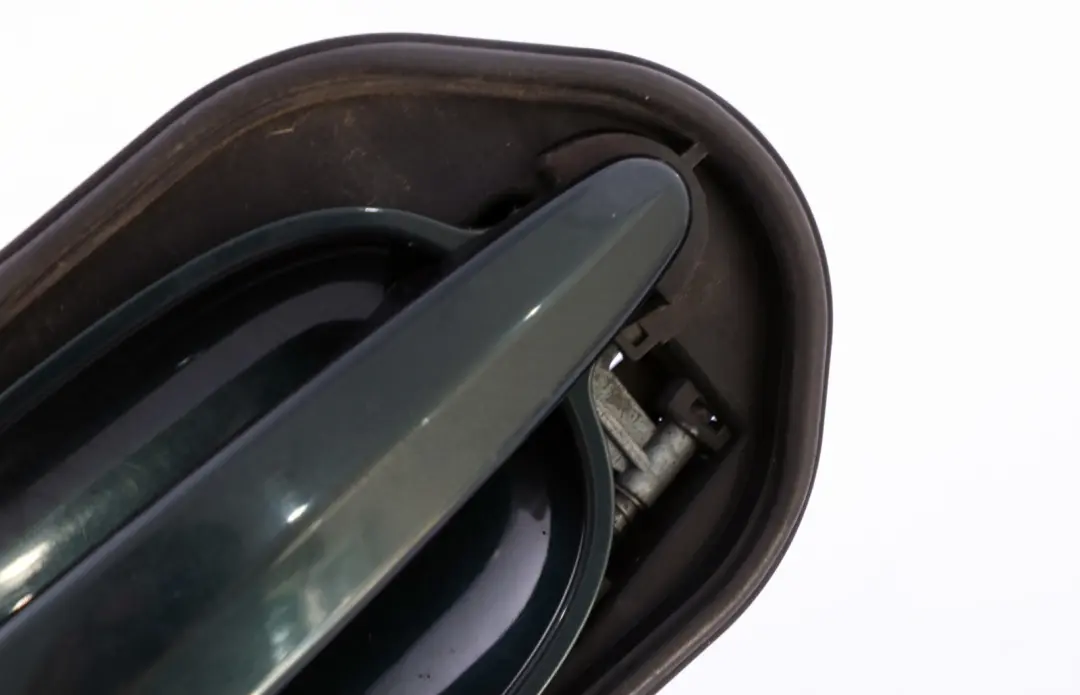 Complete Rear Left Grab Handle N/S Tiefgruen Deep Green to BMW 5 Series 1 E60 E61 with Part number 7034571 BMW 5 Series 1 E60 E61 Complete Rear Left Grab Handle N/S Tiefgruen Deep Green - SKU 7034571-TG1 - Part number 7034571