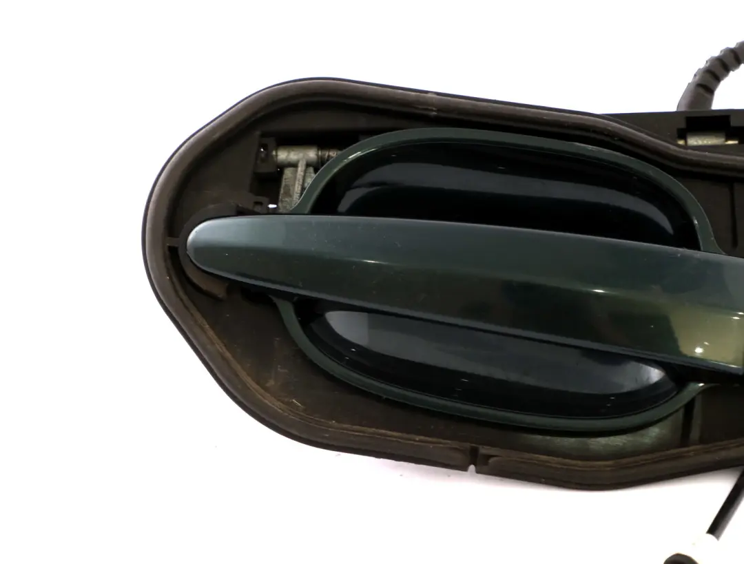 Complete Rear Left Grab Handle N/S Tiefgruen Deep Green to BMW 5 Series 1 E60 E61 with Part number 7034571 BMW 5 Series 1 E60 E61 Complete Rear Left Grab Handle N/S Tiefgruen Deep Green - SKU 7034571-TG1 - Part number 7034571