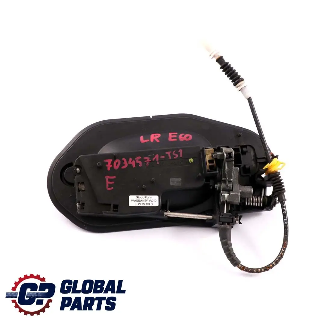 BMW E60 E61 Komplettes Griff Hinten Links Titansilber Silber 354 - SKU 7034571-TS1 - Teilenummer 7034571