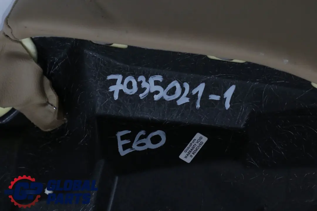 Hinten Sitz Rücksitzbank Leder Nasca Beige für BMW 7 er E65 E66 mit Teilenummer 7035021 BMW 7 er E65 E66 Hinten Sitz Rücksitzbank Leder Nasca Beige - SKU 7035021-1 - Teilenummer 7035021