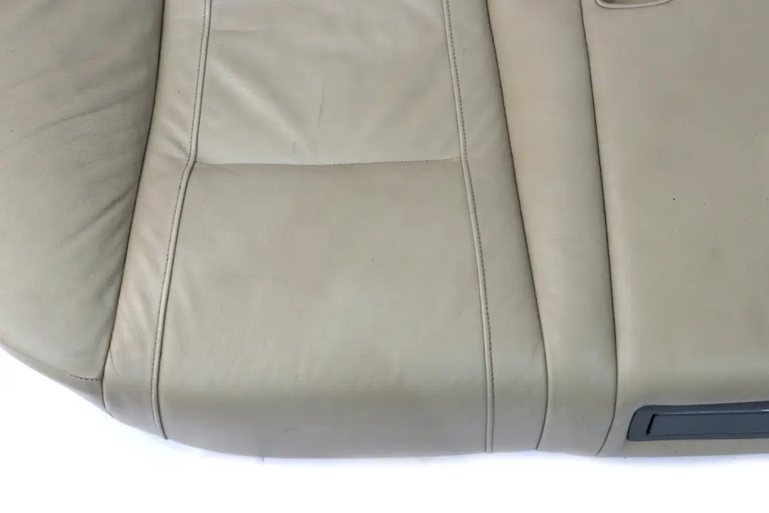 BMW Serie 7 E65 Crema Beige Interior de cuero Asiento Trasero Banco Base Sofá - SKU 7035021 - Número de pieza 7035021