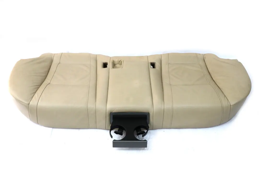 BMW Serie 7 E65 Crema Beige Interior de cuero Asiento Trasero Banco Base Sofá - SKU 7035021 - Número de pieza 7035021