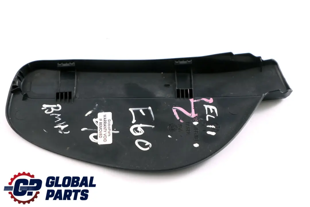 Tapa del brazo del limpiaparabrisas derecho para BMW E60 E61 E63 E64 LCI con número de pieza 7035103 BMW E60 E61 E63 E64 LCI Tapa del brazo del limpiaparabrisas derecho - SKU 7035103 - Número de pieza 7035103