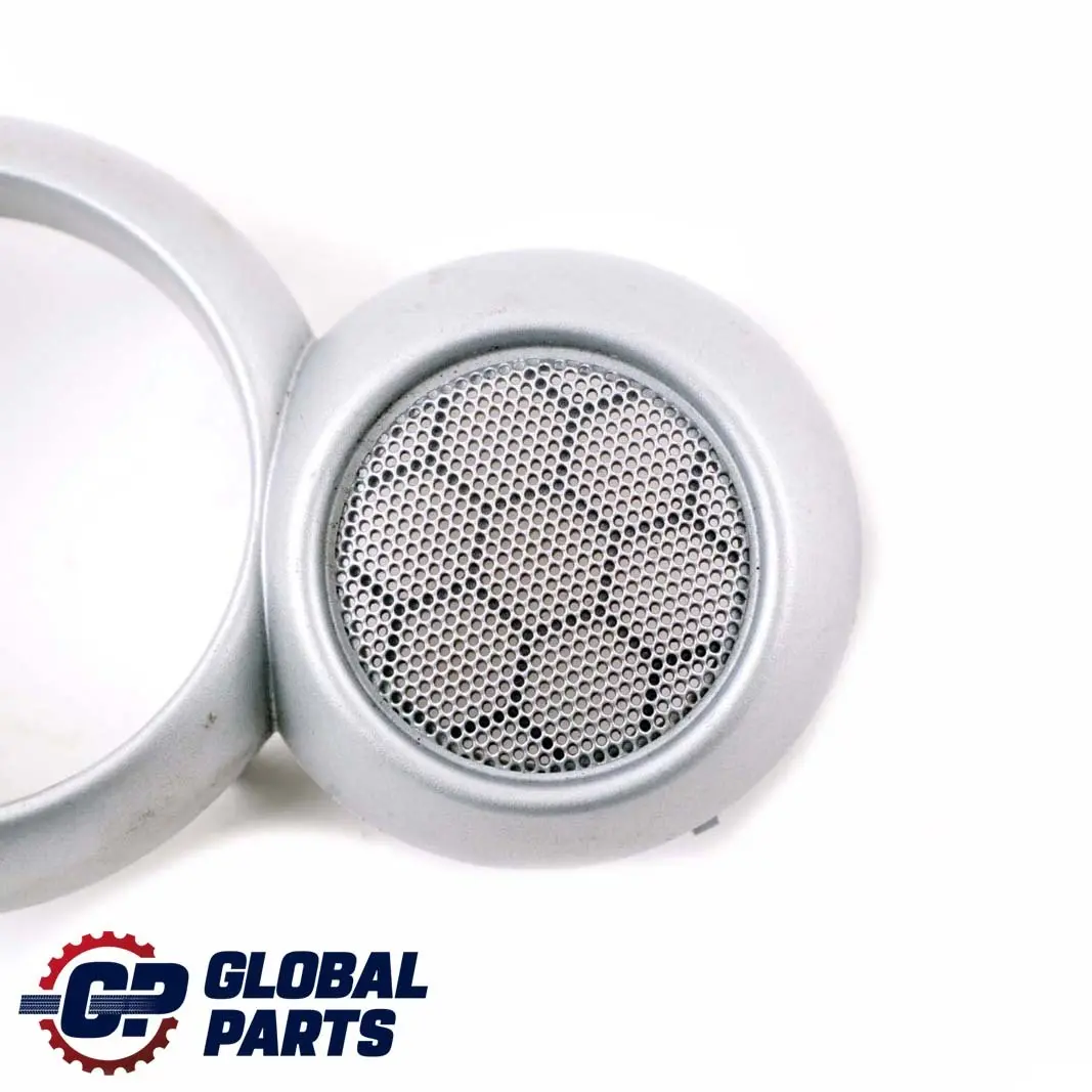 BMW Mini Cooper One R50 R53 1 Inside Right Door Opener Cover O/S White Silver - SKU 7035376-1 - Part number 7035376