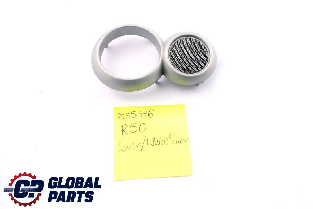 Apertura Apriporta Interno Destro Bianco Argento per Mini Cooper One R50 R52 R53 con numero di parte 7035376 Mini Cooper One R50 R52 R53 Apertura Apriporta Interno Destro Bianco Argento - SKU 7035376 - Numero di parte 7035376