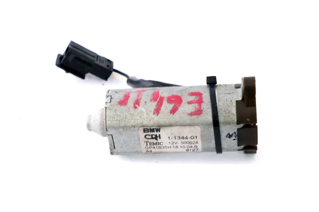 BMW E46 E64 E93 Ajuste del angulo del asiento delantero Motor 1-1344-01 - SKU 7036012 - Número de pieza 7036012