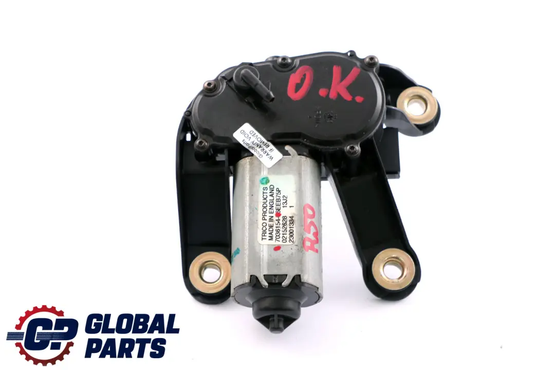 Mini R50 R53 Motor Del Limpiaparabrisas Trasero - SKU 7036154 - Número de pieza 7036154