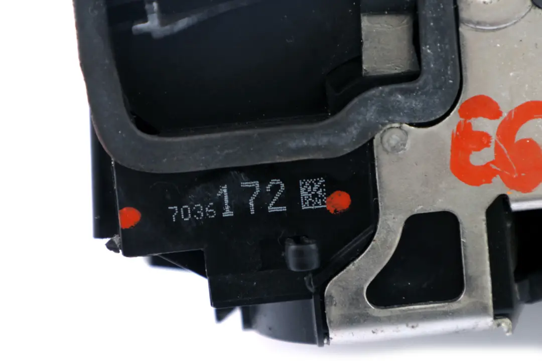 BMW E60 E61 LCI Sistema Chiusura Porta Gancio Bloccaggio Posteriore Destro - SKU 7036172 - Numero di parte 7036172