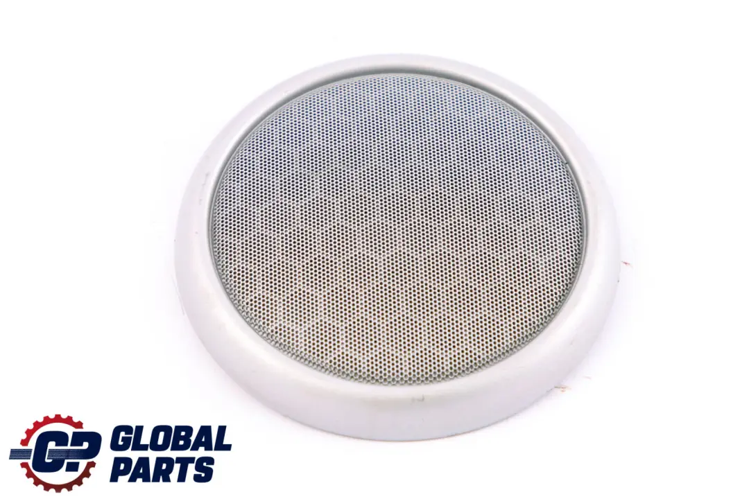 Cubierta Puerta Rejilla Altavoz Inferior Blanco Plata White Silver para Mini R50 R53 con número de pieza 7036317 Mini R50 R53 Cubierta Puerta Rejilla Altavoz Inferior Blanco Plata White Silver - SKU 7036317 - Número de pieza 7036317