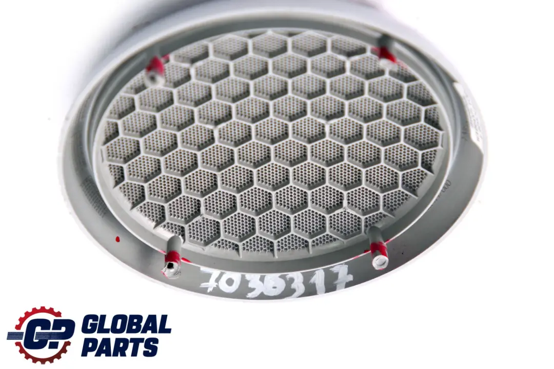 Couvercle porte garniture haut-parleur grille gauche droite argente pour Mini R50 R53 à propos du numéro de pièce 7036317 Mini R50 R53 Couvercle porte garniture haut-parleur grille gauche droite argente - SKU 7036317 - Numéro de pièce 7036317