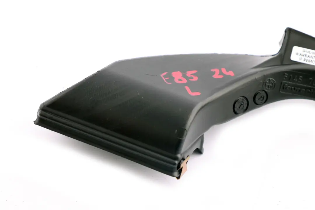 Luftkanal Fussraum Links für BMW Z4 er E85 E86 mit Teilenummer 7036351 BMW Z4 er E85 E86 Luftkanal Fussraum Links - SKU 7036351 - Teilenummer 7036351