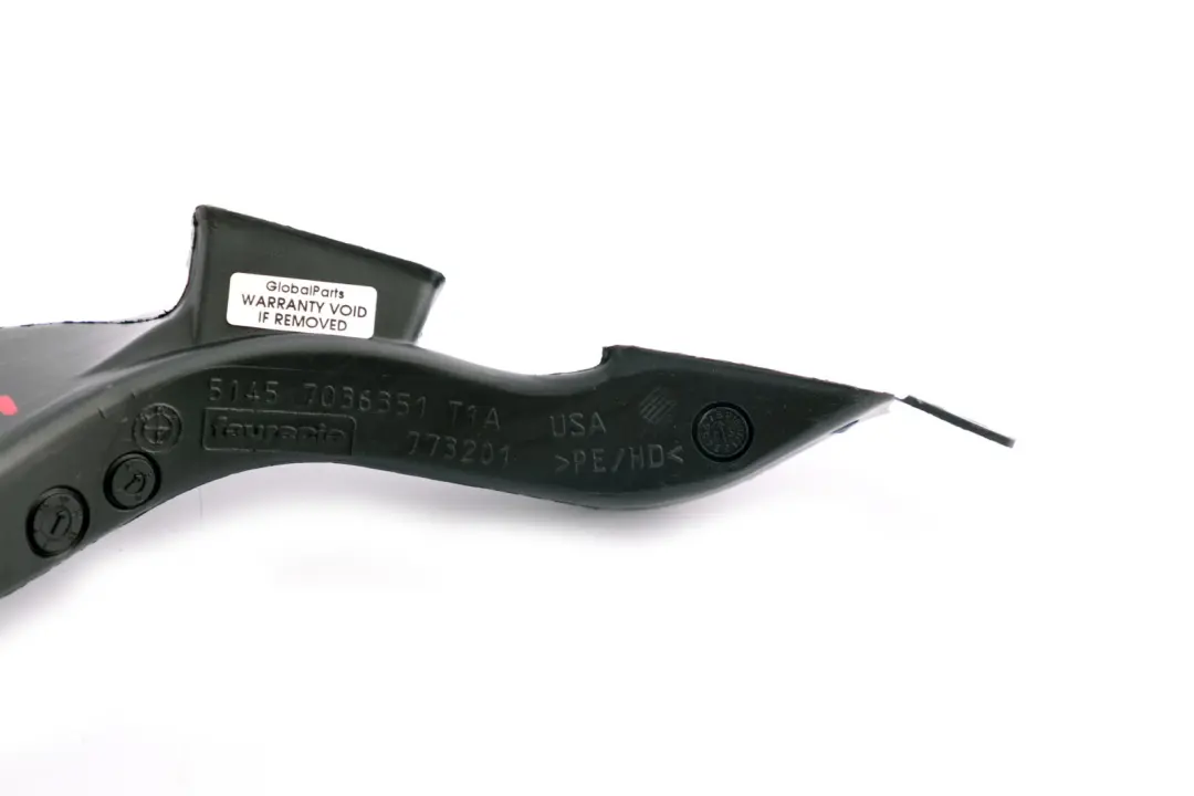 Conduit Air Chauffage Gauche Repose-Pieds pour BMW Z4 E85 E86 à propos du numéro de pièce 7036351 BMW Z4 E85 E86 Conduit Air Chauffage Gauche Repose-Pieds - SKU 7036351 - Numéro de pièce 7036351