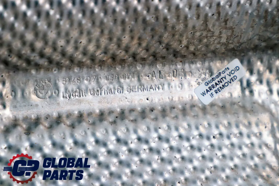 BMW 7 Series E65 E66 Heat Shield Wrap Insulation Tunnel Tank Under Cover - SKU 7036674 - Part number 7036674