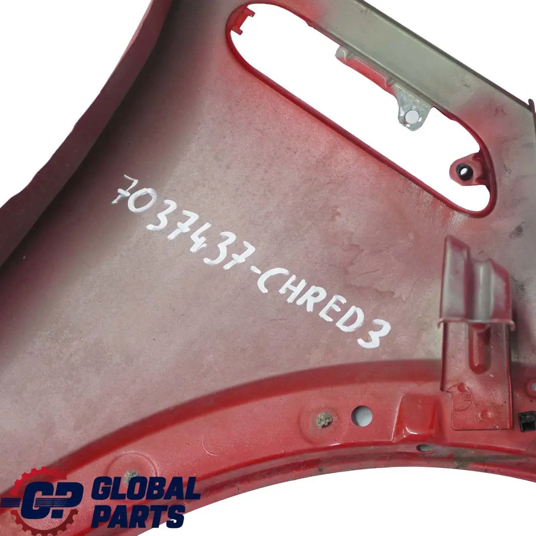 Front Left N/S Side Panel Fender Wing Chili Red - 851 to BMW Mini R50 R52 R53 3 with Part number 7037437 BMW Mini R50 R52 R53 3 Front Left N/S Side Panel Fender Wing Chili Red - 851 - SKU 7037437-CHRED3 - Part number 7037437