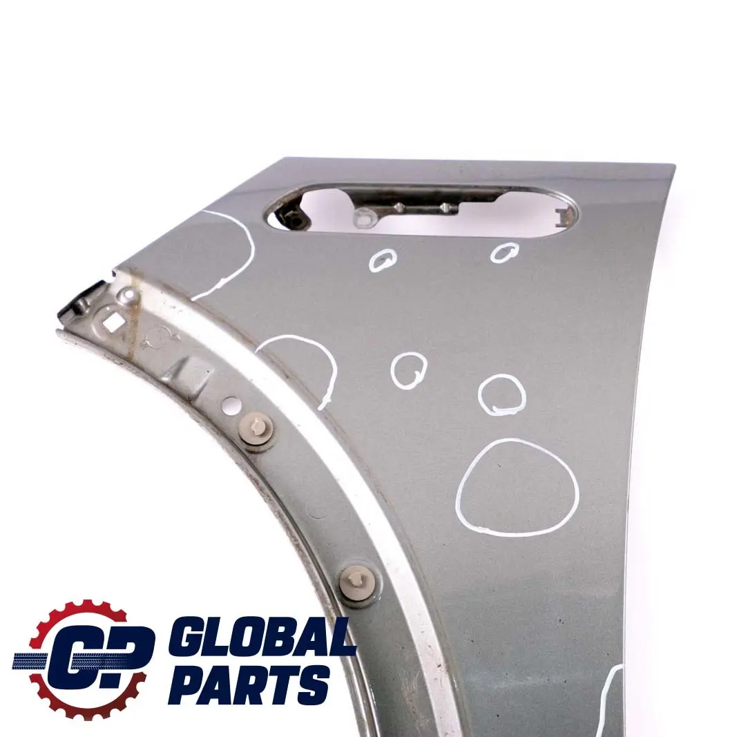 Front Left N/S Side Panel Fender Wing Dark Silver to BMW Mini Cooper R50 R52 R53 2 with Part number 7037437 BMW Mini Cooper R50 R52 R53 2 Front Left N/S Side Panel Fender Wing Dark Silver - SKU 7037437-DS2 - Part number 7037437