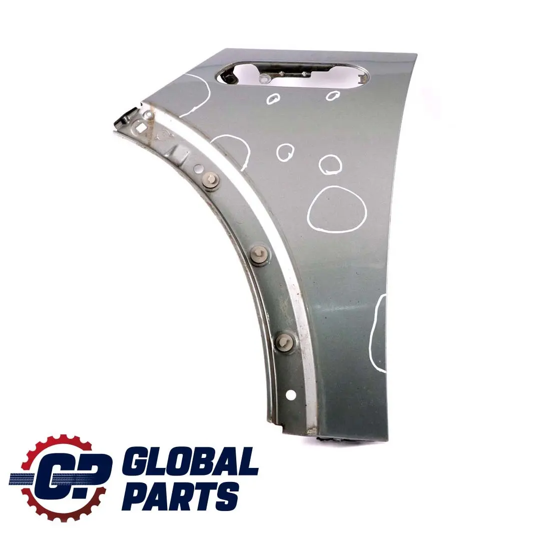 Front Left N/S Side Panel Fender Wing Dark Silver to BMW Mini Cooper R50 R52 R53 2 with Part number 7037437 BMW Mini Cooper R50 R52 R53 2 Front Left N/S Side Panel Fender Wing Dark Silver - SKU 7037437-DS2 - Part number 7037437
