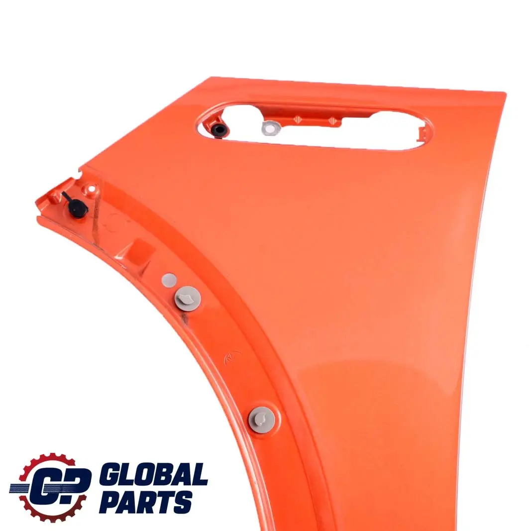 Front Left N/S Side Panel Fender Wing Hot Orange to Mini Cooper One R50 R52 R53 with Part number 7037437 Mini Cooper One R50 R52 R53 Front Left N/S Side Panel Fender Wing Hot Orange - SKU 7037437-HOT - Part number 7037437