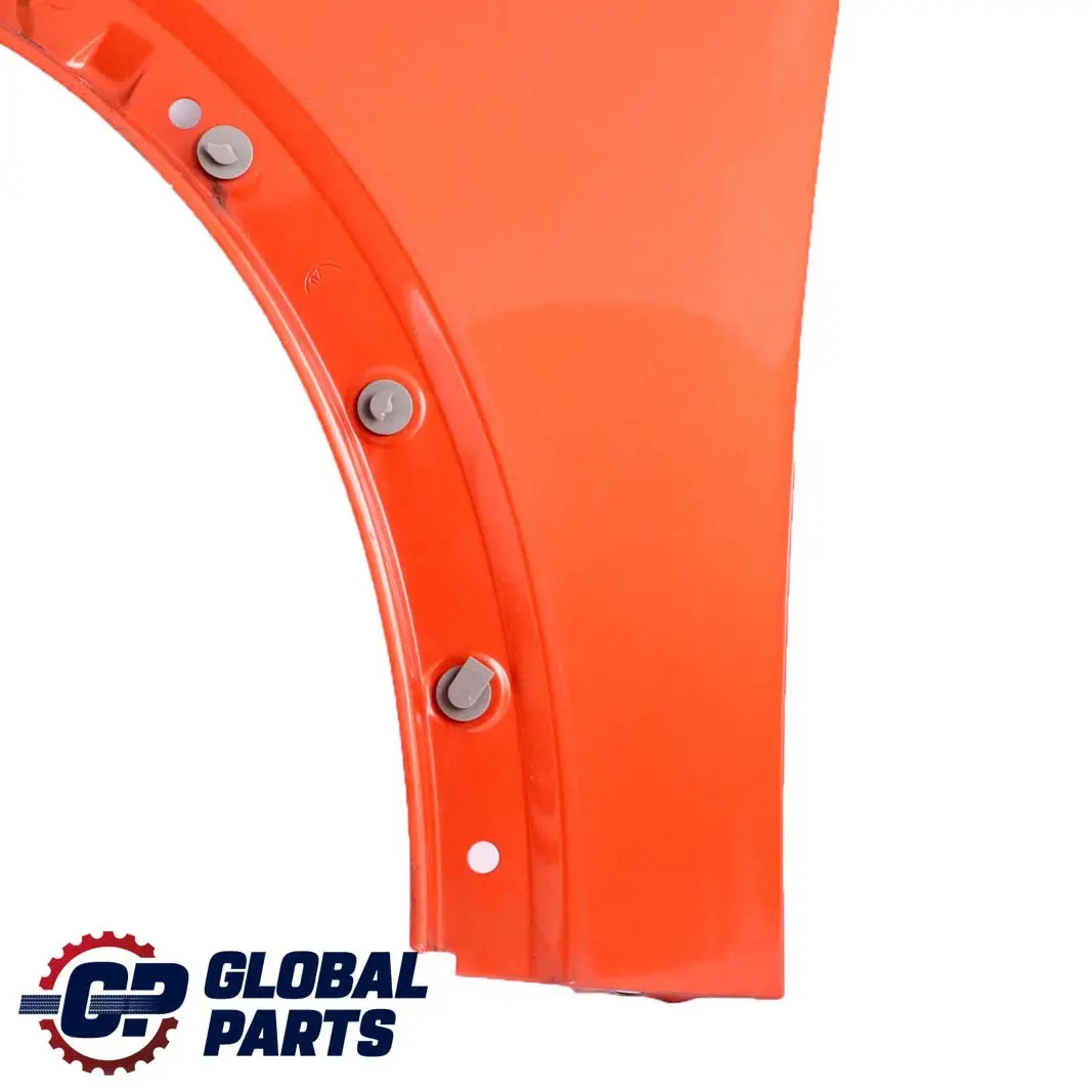 Front Left N/S Side Panel Fender Wing Hot Orange to Mini Cooper One R50 R52 R53 with Part number 7037437 Mini Cooper One R50 R52 R53 Front Left N/S Side Panel Fender Wing Hot Orange - SKU 7037437-HOT - Part number 7037437