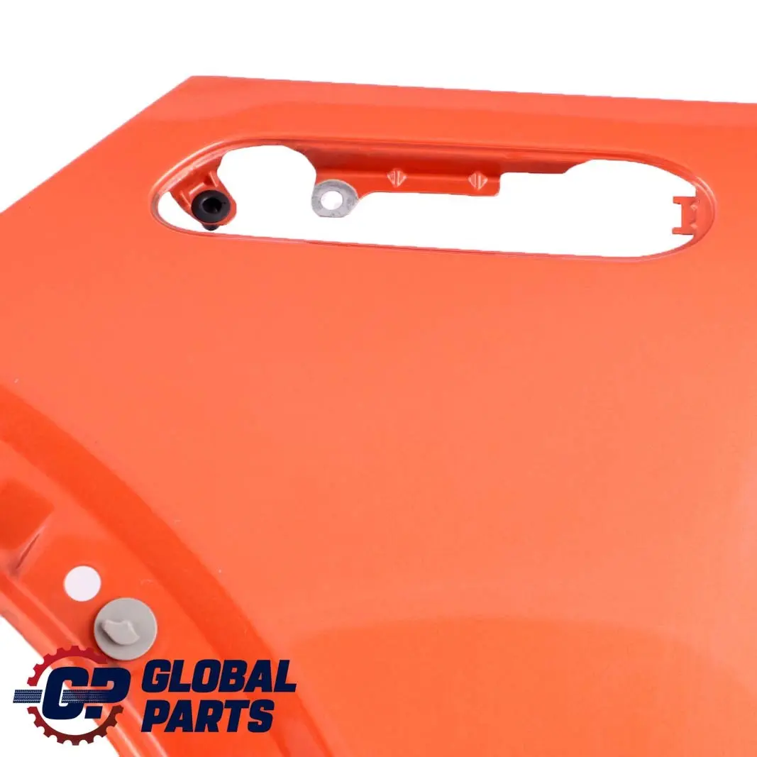 Front Left N/S Side Panel Fender Wing Hot Orange to Mini Cooper One R50 R52 R53 with Part number 7037437 Mini Cooper One R50 R52 R53 Front Left N/S Side Panel Fender Wing Hot Orange - SKU 7037437-HOT - Part number 7037437