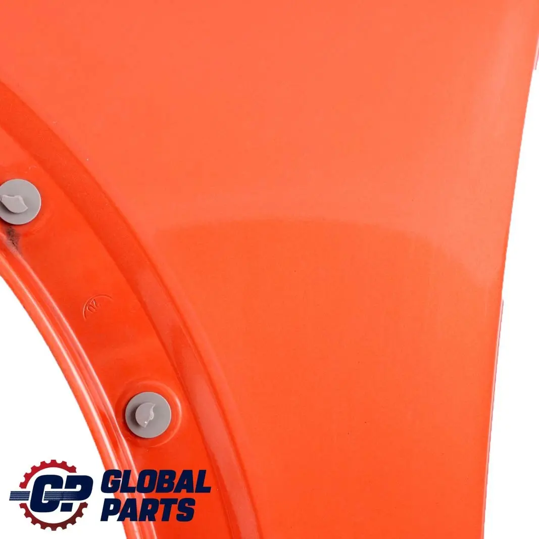 Front Left N/S Side Panel Fender Wing Hot Orange to Mini Cooper One R50 R52 R53 with Part number 7037437 Mini Cooper One R50 R52 R53 Front Left N/S Side Panel Fender Wing Hot Orange - SKU 7037437-HOT - Part number 7037437