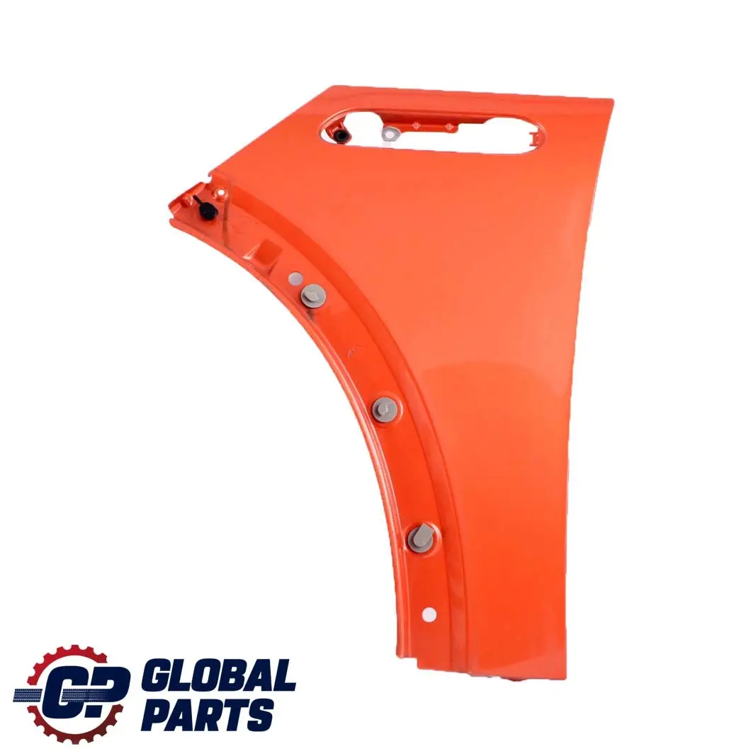 Front Left N/S Side Panel Fender Wing Hot Orange to Mini Cooper One R50 R52 R53 with Part number 7037437 Mini Cooper One R50 R52 R53 Front Left N/S Side Panel Fender Wing Hot Orange - SKU 7037437-HOT - Part number 7037437