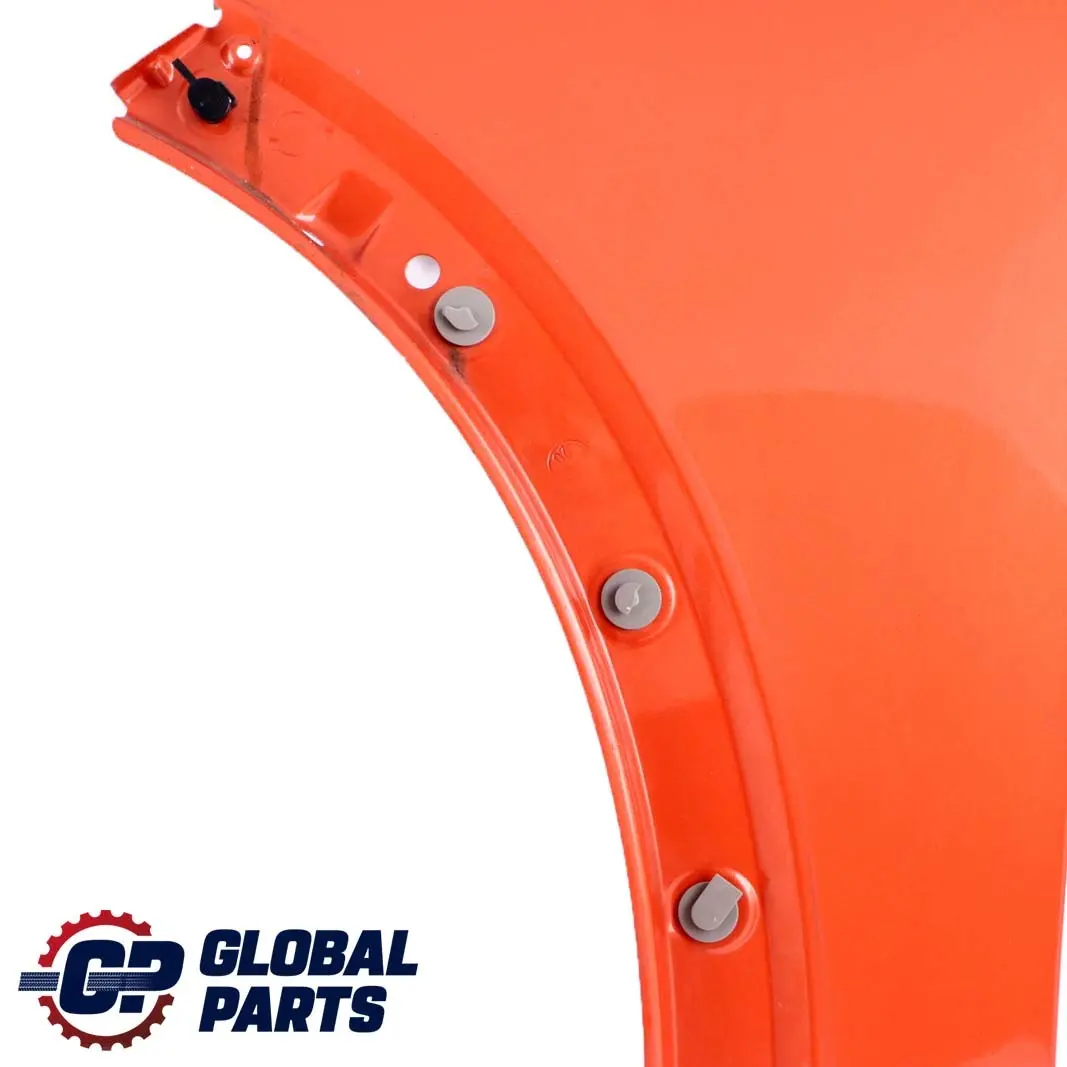 Front Left N/S Side Panel Fender Wing Hot Orange to Mini Cooper One R50 R52 R53 with Part number 7037437 Mini Cooper One R50 R52 R53 Front Left N/S Side Panel Fender Wing Hot Orange - SKU 7037437-HOT - Part number 7037437