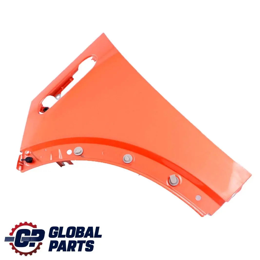 Front Left N/S Side Panel Fender Wing Hot Orange to Mini Cooper One R50 R52 R53 with Part number 7037437 Mini Cooper One R50 R52 R53 Front Left N/S Side Panel Fender Wing Hot Orange - SKU 7037437-HOT - Part number 7037437