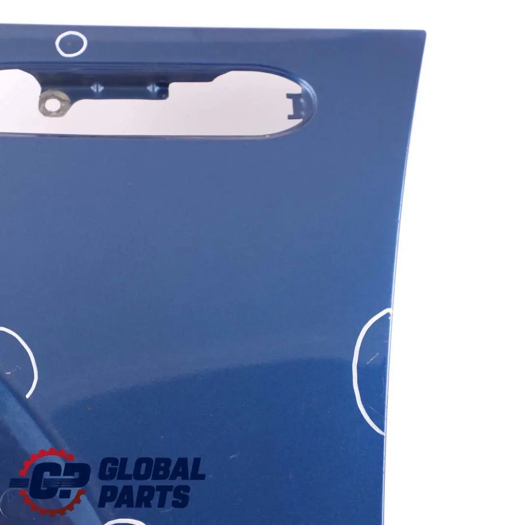 Front Left N/S Side Panel Fender Lightning Blue to Mini Cooper One R50 R52 R53 with Part number 7037437 Mini Cooper One R50 R52 R53 Front Left N/S Side Panel Fender Lightning Blue - SKU 7037437-LB1 - Part number 7037437