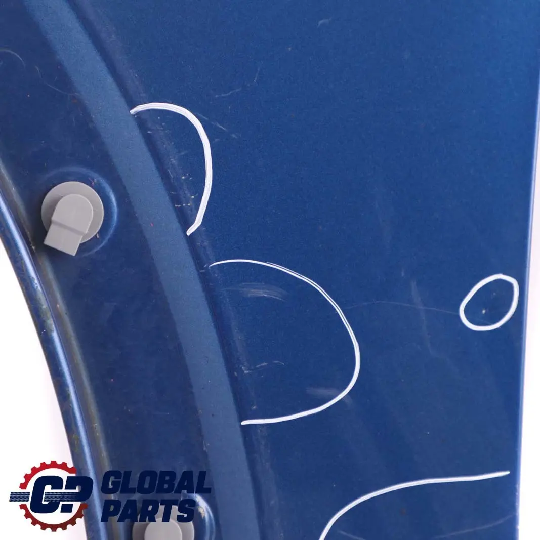 Front Left N/S Side Panel Fender Lightning Blue to Mini Cooper One R50 R52 R53 with Part number 7037437 Mini Cooper One R50 R52 R53 Front Left N/S Side Panel Fender Lightning Blue - SKU 7037437-LB1 - Part number 7037437