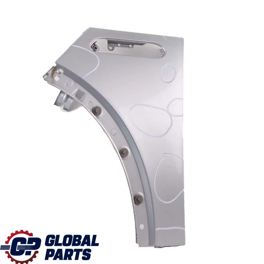 Front Left N/S Side Panel Fender Wing Pure Silver 900 to Mini Cooper 3 R50 R52 R53 with Part number 7037437 Mini Cooper 3 R50 R52 R53 Front Left N/S Side Panel Fender Wing Pure Silver 900 - SKU 7037437-PS3 - Part number 7037437
