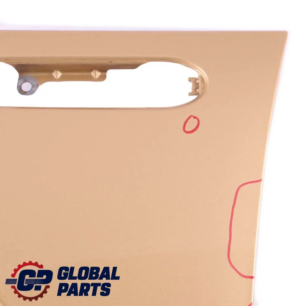 Front Left N/S Side Panel Fender Wing Solid Gold to Mini Cooper One R50 R52 R53 with Part number 7037437 Mini Cooper One R50 R52 R53 Front Left N/S Side Panel Fender Wing Solid Gold - SKU 7037437-SDG - Part number 7037437