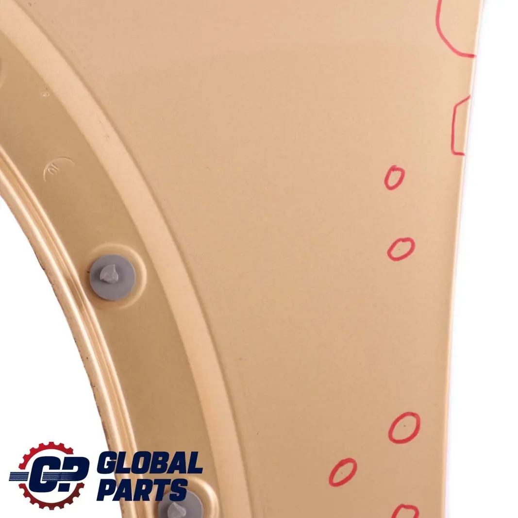 Front Left N/S Side Panel Fender Wing Solid Gold to Mini Cooper One R50 R52 R53 with Part number 7037437 Mini Cooper One R50 R52 R53 Front Left N/S Side Panel Fender Wing Solid Gold - SKU 7037437-SDG - Part number 7037437