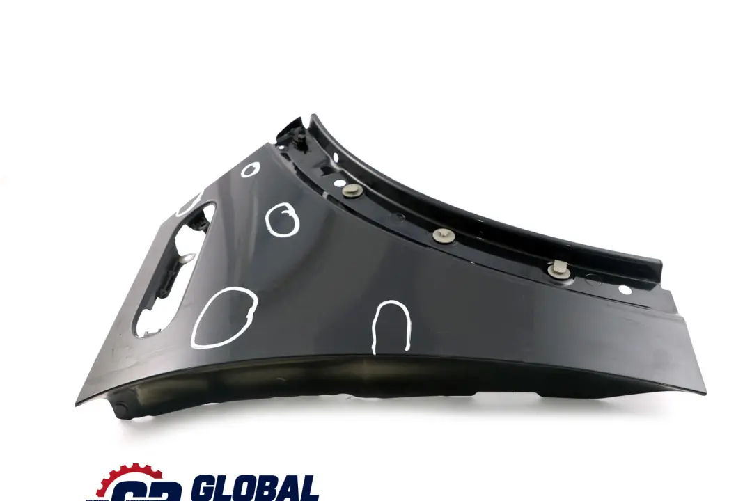 Front Right O/S Panel Fender Wing Astro Black Metallic - A25 to Mini Cooper R50 R53 with Part number 7037438 Mini Cooper R50 R53 Front Right O/S Panel Fender Wing Astro Black Metallic - A25 - SKU 7037438-ASB2 - Part number 7037438