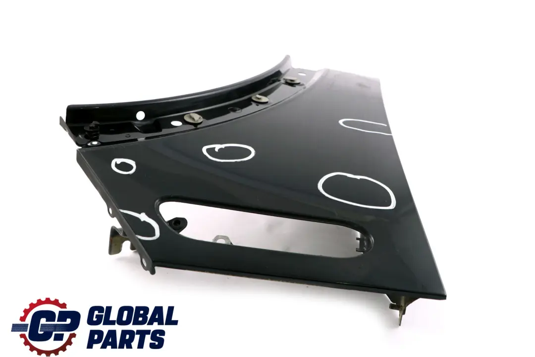 Front Right O/S Panel Fender Wing Astro Black Metallic - A25 to Mini Cooper R50 R53 with Part number 7037438 Mini Cooper R50 R53 Front Right O/S Panel Fender Wing Astro Black Metallic - A25 - SKU 7037438-ASB2 - Part number 7037438