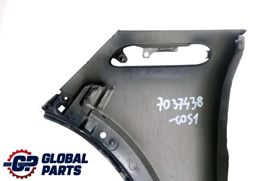 Front Right O/S Side Panel Fender Wing Cosmosschwarz Black 303 to Mini R50 R52 1 with Part number 7037438 Mini R50 R52 1 Front Right O/S Side Panel Fender Wing Cosmosschwarz Black 303 - SKU 7037438-COS1 - Part number 7037438