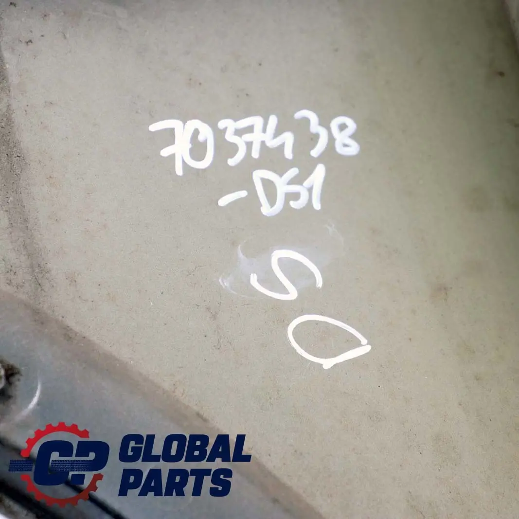 Front Right O/S Side Panel Fender Wing Dark Silver Metallic 871 to BMW Mini R50 1 with Part number 7037438 BMW Mini R50 1 Front Right O/S Side Panel Fender Wing Dark Silver Metallic 871 - SKU 7037438-DS1 - Part number 7037438