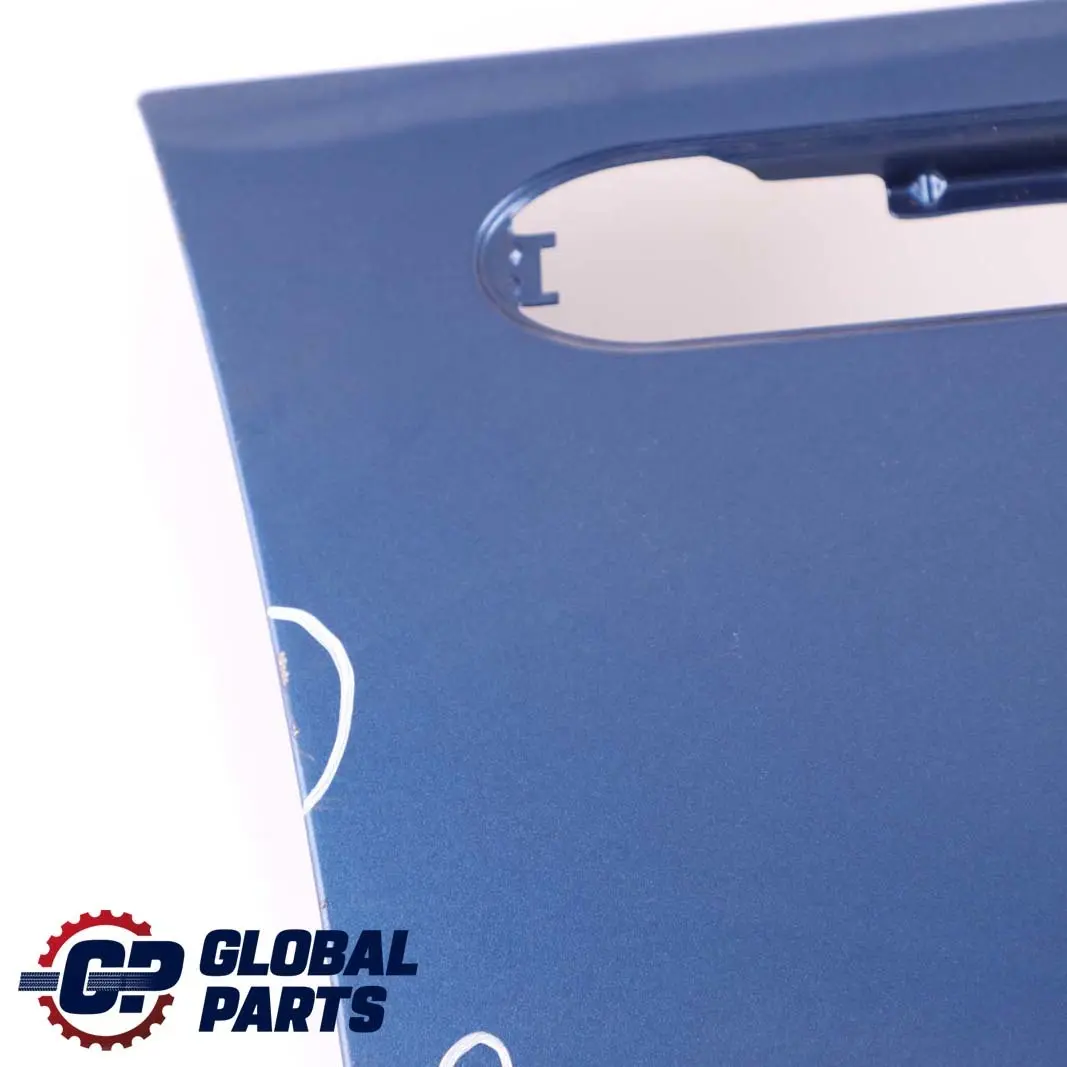 Front Right O/S Side Panel Fender Wing Lightning Blue to Mini Cooper One R50 R52 with Part number 7037438 Mini Cooper One R50 R52 Front Right O/S Side Panel Fender Wing Lightning Blue - SKU 7037438-LB1 - Part number 7037438