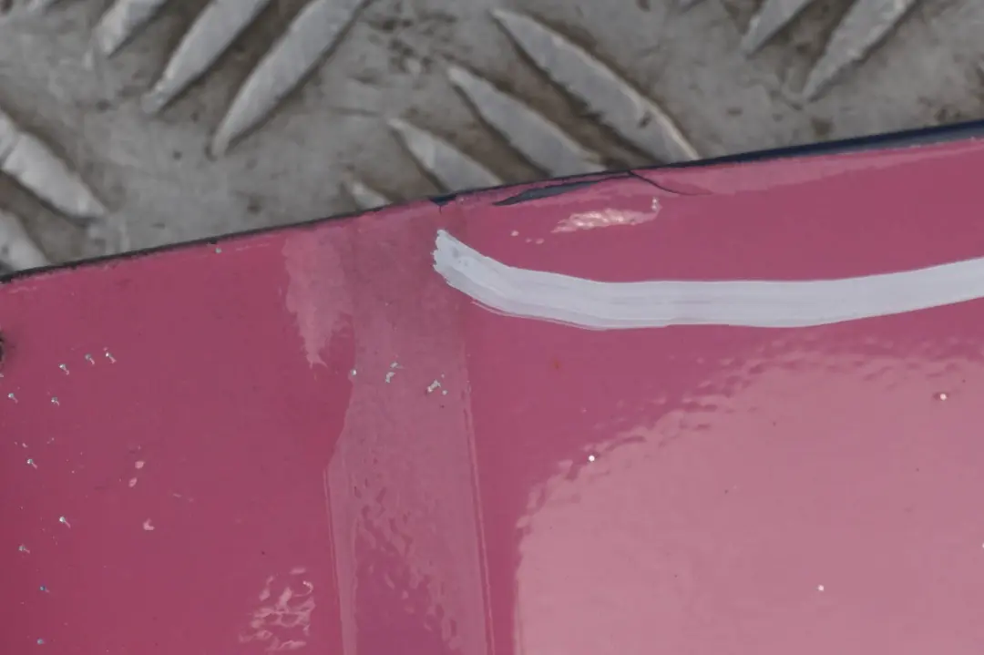 Front Right O/S Side Panel Fender Wing Glittering Pink to BMW Mini Cooper R50 R52 R53 with Part number 7037438 BMW Mini Cooper R50 R52 R53 Front Right O/S Side Panel Fender Wing Glittering Pink - SKU 7037438-PNK - Part number 7037438