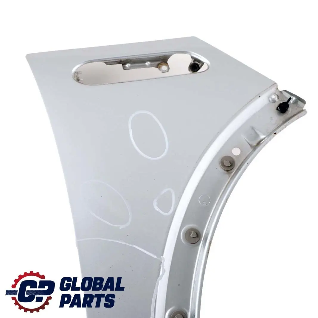 Front Right O/S Side Panel Fender Wing Pure Silver to Mini Cooper One R50 R53 with Part number 7037438 Mini Cooper One R50 R53 Front Right O/S Side Panel Fender Wing Pure Silver - SKU 7037438-PS5 - Part number 7037438