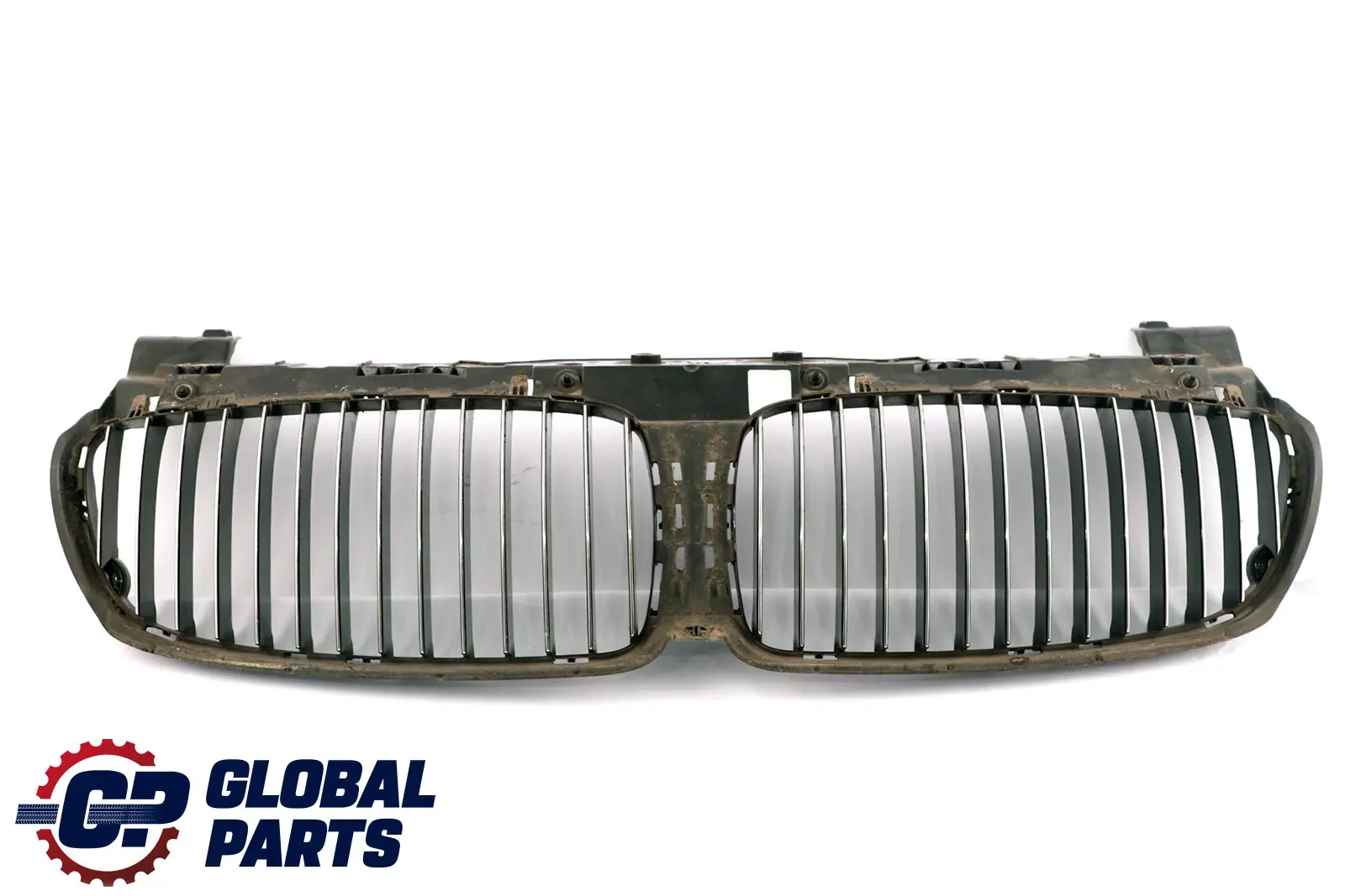 BMW E65 E66 E67 Front Kidney Grille Frame Trim Cover Chrome 7037727