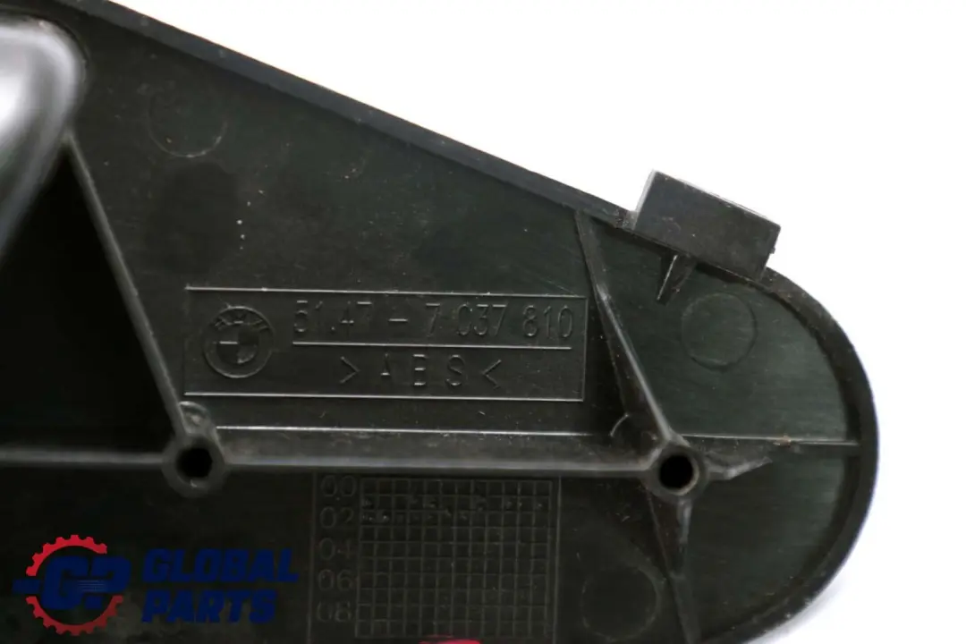 BMW E65 E66 Alfombra Trasera Izquierda - SKU 7037810 - Número de pieza 7037810