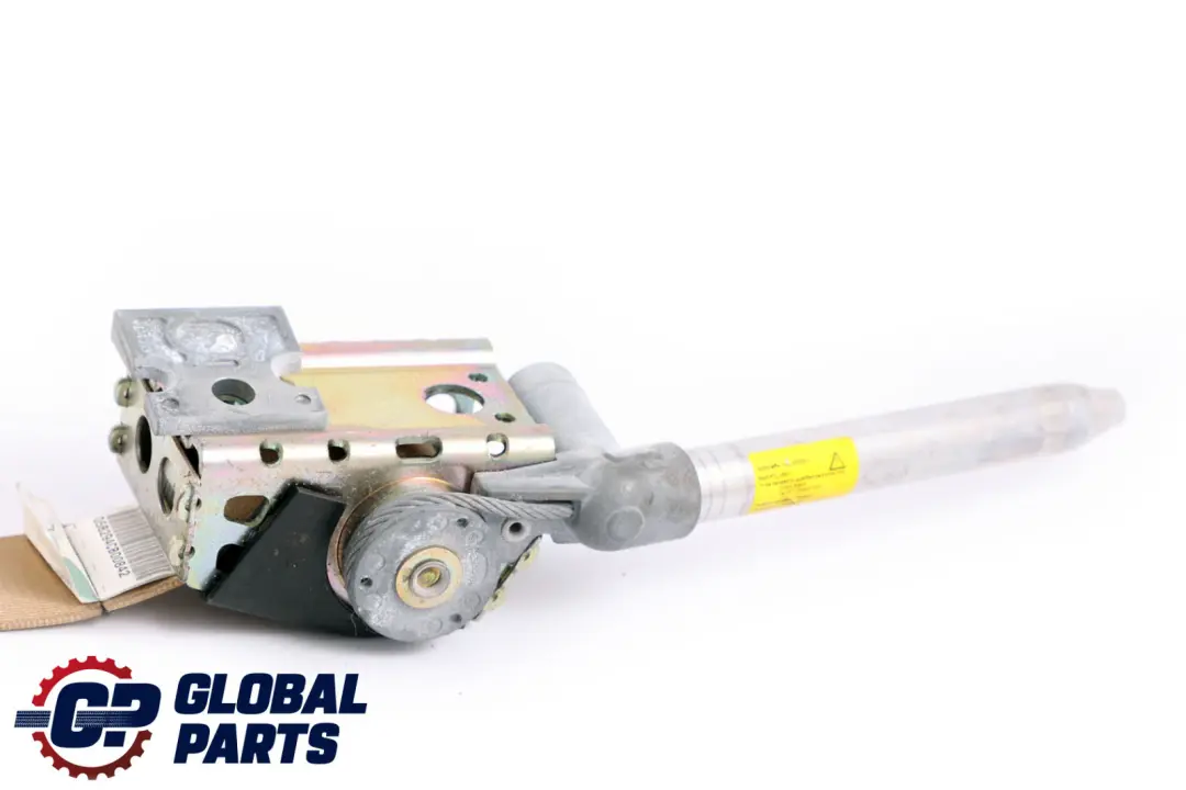 BMW E65 E66 Upper Belt With Force Limiter Front Left N/S Beige - SKU 7037817 - Part number 72117037817