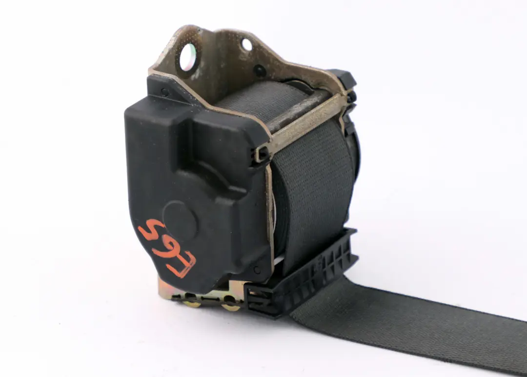 BMW 7 E65 E66 Ceinture sécurité supérieure centrale arrière Basaltgrau - SKU 7037829 - Numéro de pièce 7037829